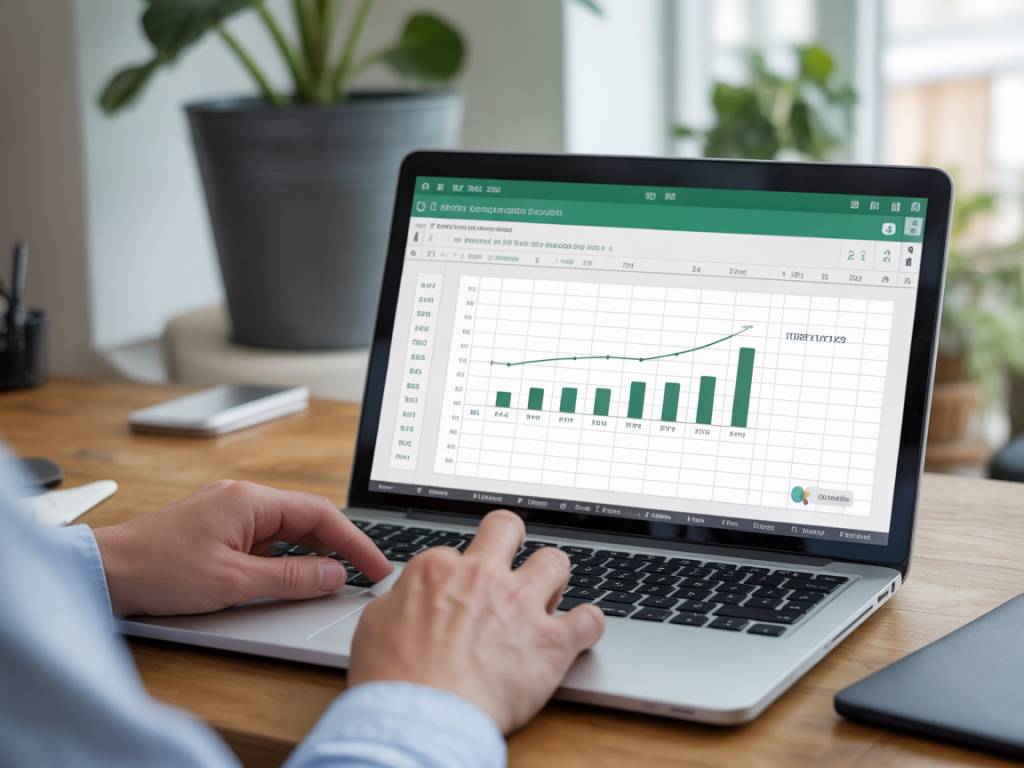 Tableau de bord excel actionnable pour le seo pour suivre mots clés, trafic et conversions
