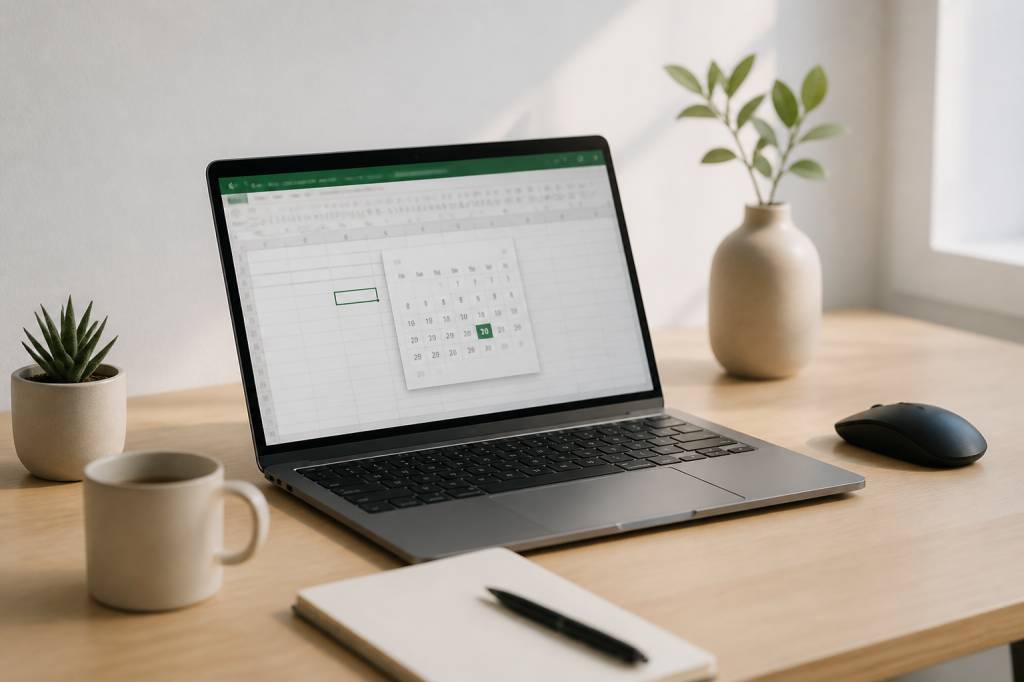 Insérer un calendrier dans une cellule excel : astuce pour créer un planning clair