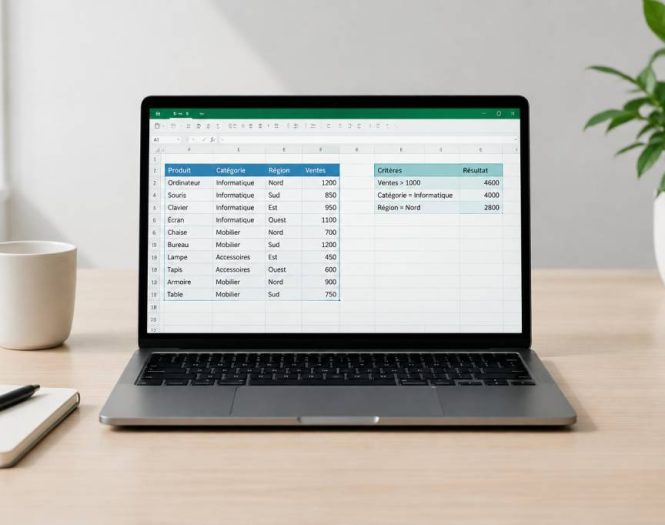 Somme si ensemble excel : maîtriser la fonction pour analyser vos données