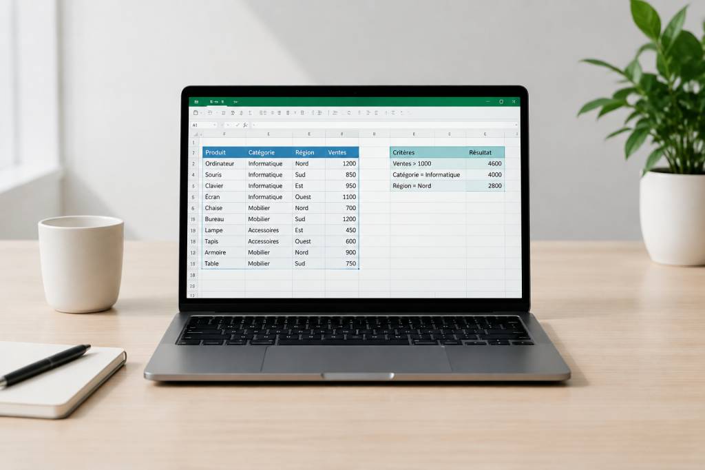 Somme si ensemble excel : maîtriser la fonction pour analyser vos données