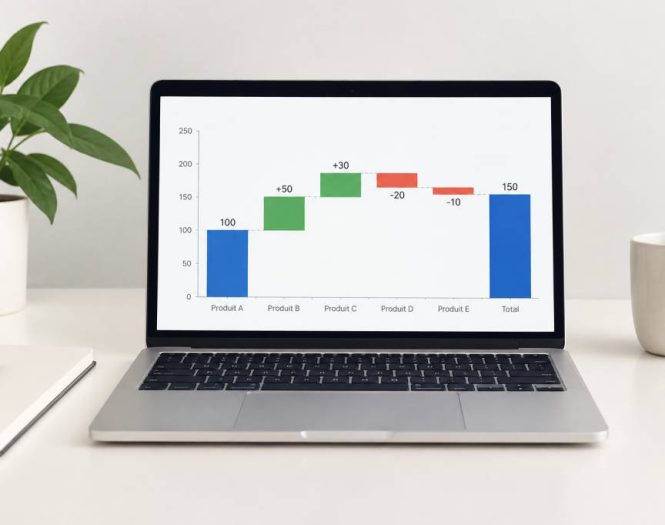 Graphique en cascade sur Excel : guide complet pour créer et personnaliser vos données