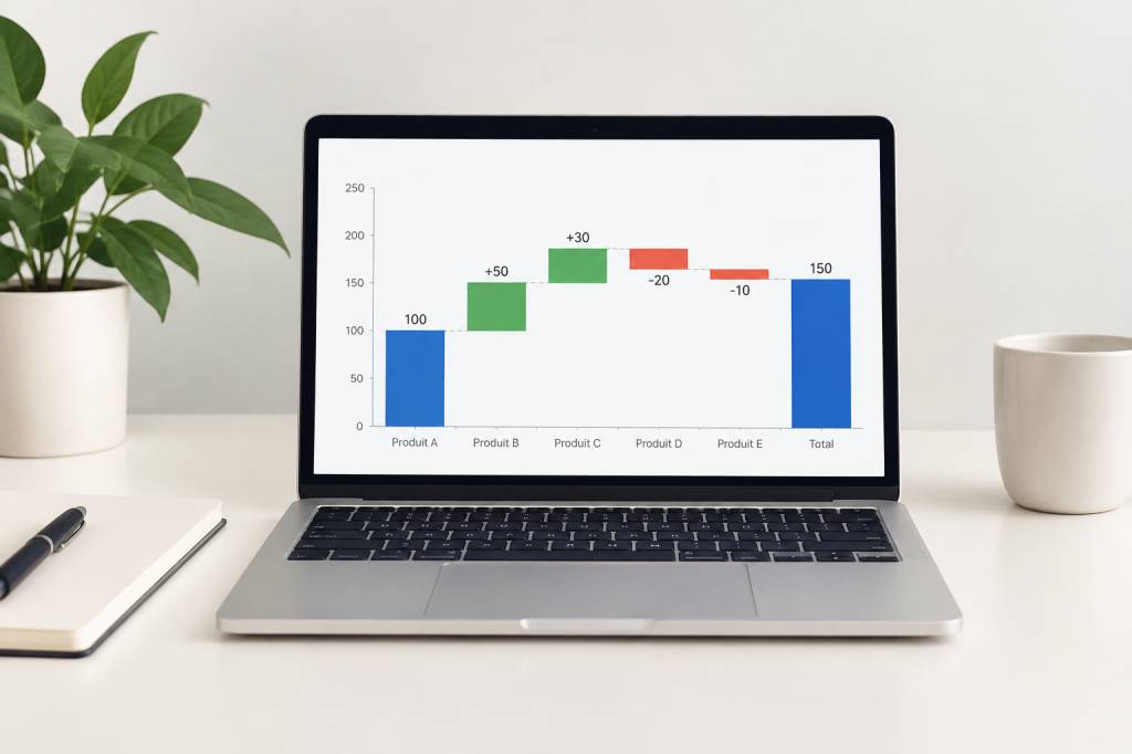 Graphique en cascade sur Excel : guide complet pour créer et personnaliser vos données
