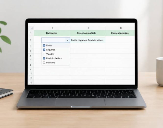 Excel liste déroulante à choix multiples : créer et personnaliser un menu interactif