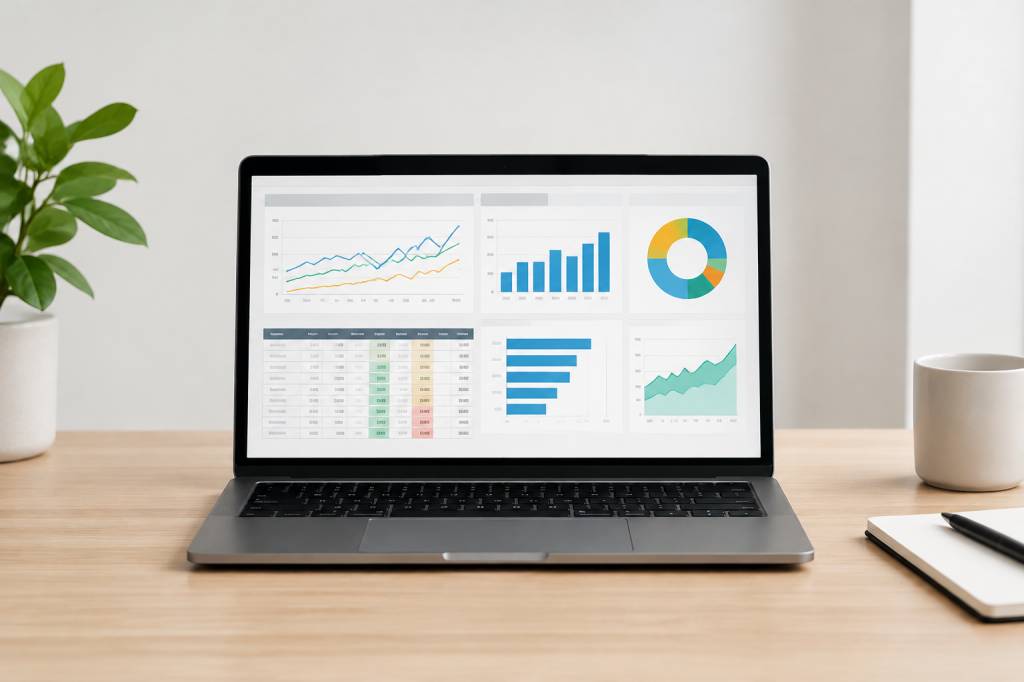 Exemple de tableau de bord Excel gratuit à télécharger et à personnaliser