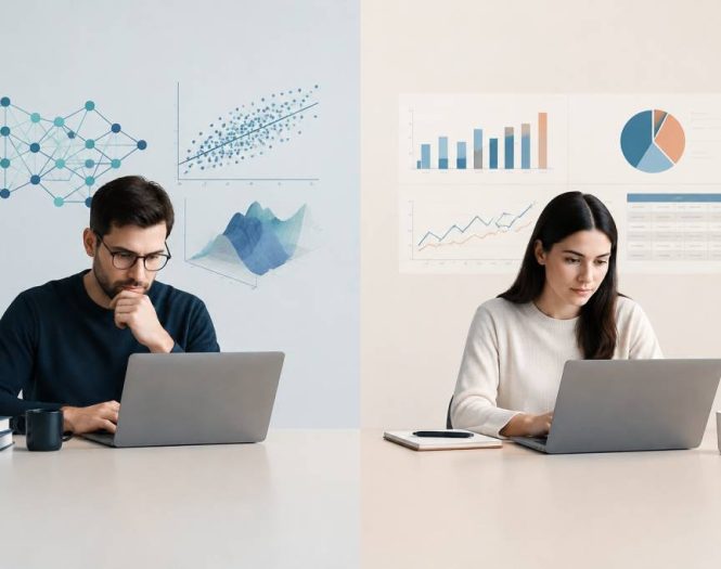 Data scientist vs data analyst : différences, compétences et salaires