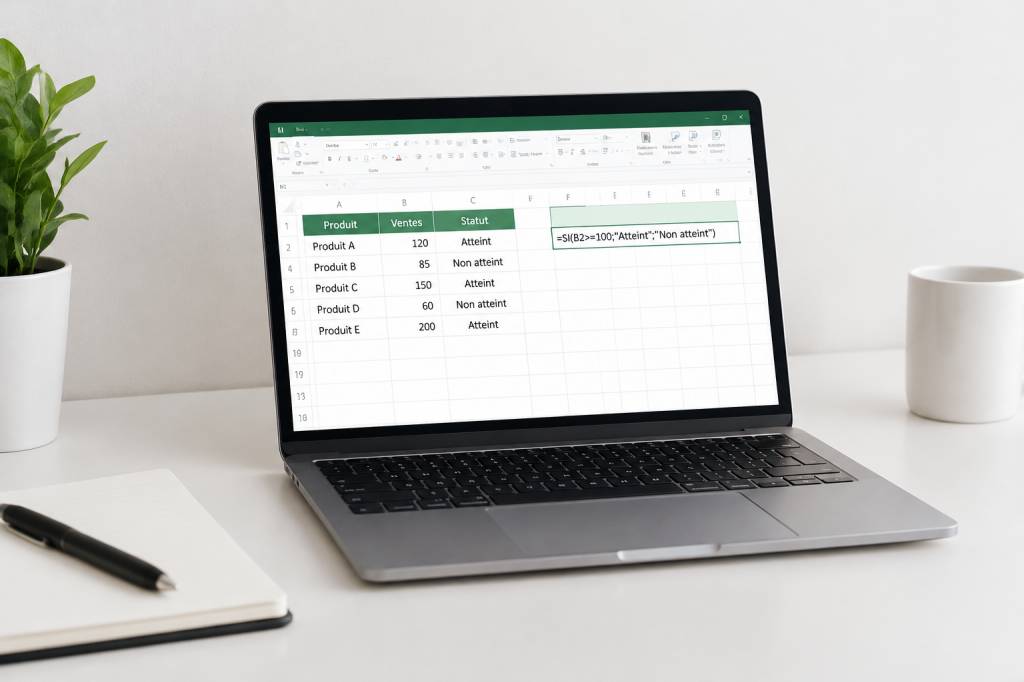 Fonction condition if dans Excel : syntaxe et exemples pratiques