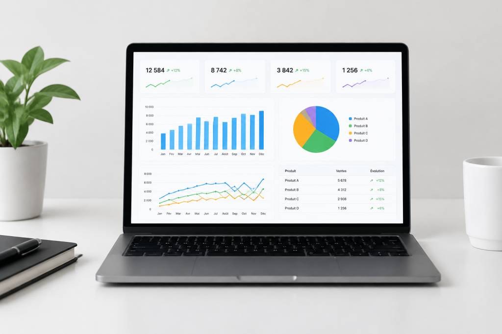 Excel dashboards : créer un tableau de bord efficace dans Excel